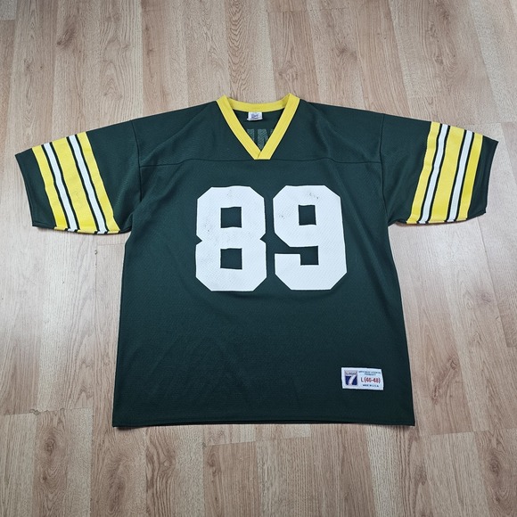 Vintage Green Bay Packers Jersey Mens Large Mark Chumura Logo Athletic Football - Picture 1 of 8